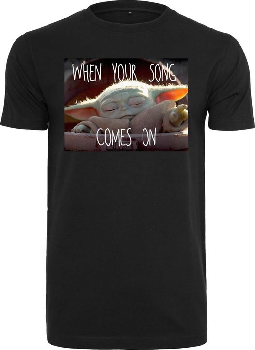 Actual product image Mister Tee Baby Yoda Song Tee (L)