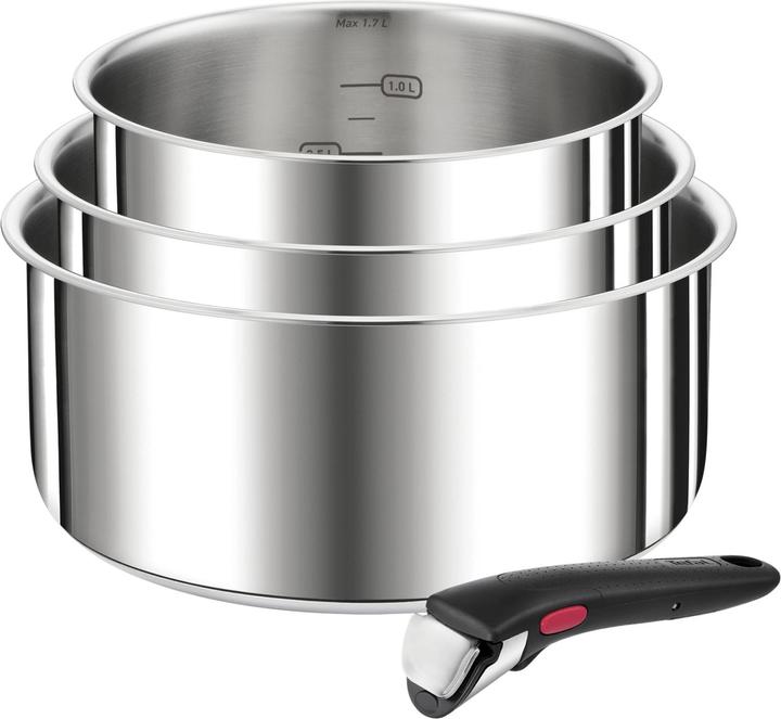 Actual product image Tefal Ingenio Preference On (20 cm, Pot, Saucepan, Frying pan, Stainless steel)