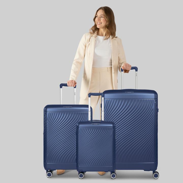 Image du produit Picard Vienna 4 Rollen Kofferset 3-teilig mit Dehnfalte (195 l, XL (à partir de 115l))
