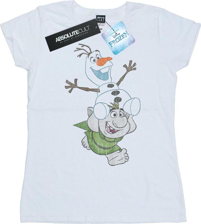 Image du produit Disney - T-shirt FROZEN OLAF AND TROLL - Femme (M)