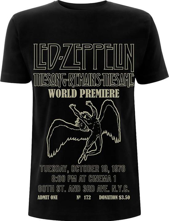 Led Zeppelin Tsrts World Premier (S)