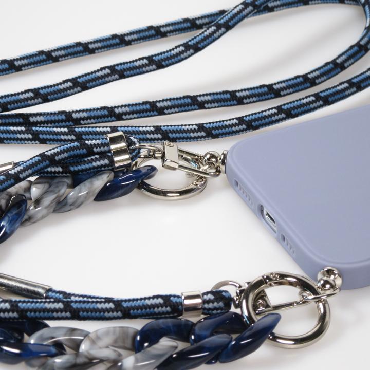 Immagine prodotto PhoneLook Coque Gel silicone avec corde collier & chaîne de pierre décorative (Apple iPhone 13 Pro Max)