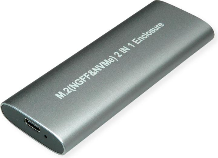 Immagine prodotto Value Alloggiamento esterno per SSD, M.2, NVMe a USB 3.2 Gen 2 Tipo C (M.2 2280, M.2 2242, M.2 2260)