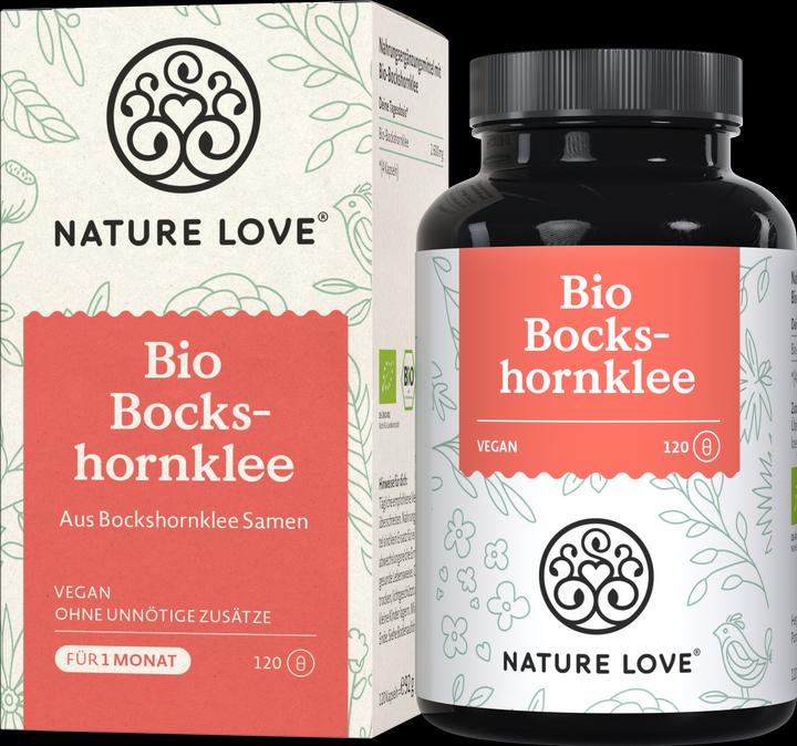Immagine prodotto Nature Love Fieno greco biologico (120 Pezzo/i, Pillole, 92 g)