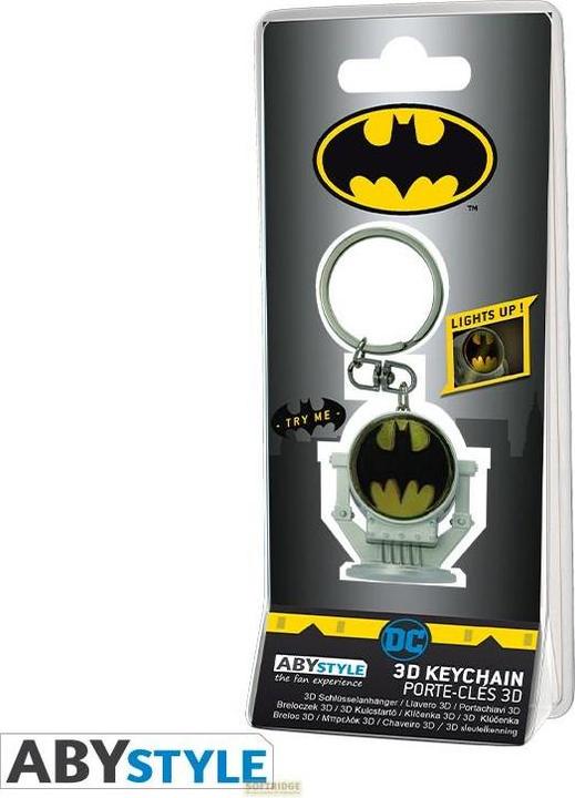 Produktbild ABYstyle Leuchtender Schlüsselanhänger - DC Comics Batman - Bat-Signal