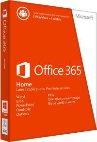 Microsoft Office 365 Home (1 User, 12 Monate)