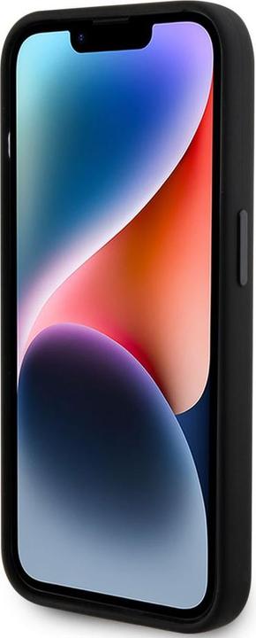 Image du produit Karl Lagerfeld KLHCP15LSMHCNPK iPhone 15 Pro 6.1" czarny/black Silicone Choupette Metal Pin (Apple iPhone 15 Pro)