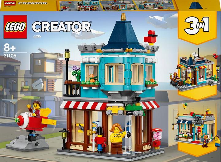 Actual product image LEGO Toy store in the town house (31105, LEGO Creator Expert)