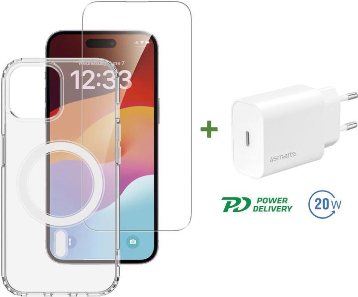 Actual product image 4smarts 3 in 1 Starter Set (Apple iPhone 15 Plus)