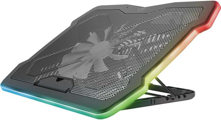 Produktbild Trust GXT 1126 AURA Multicolour-Illuminated Laptop Cooling Stand