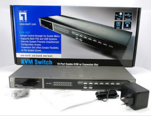 Produktbild LevelOne Level One ViewCon KVM-1631