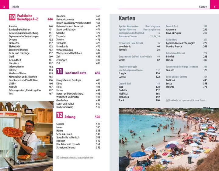 Produktbild Reiseführer Apulien, Gargano, Salento (Deutsch, Peter Amann, 2021)