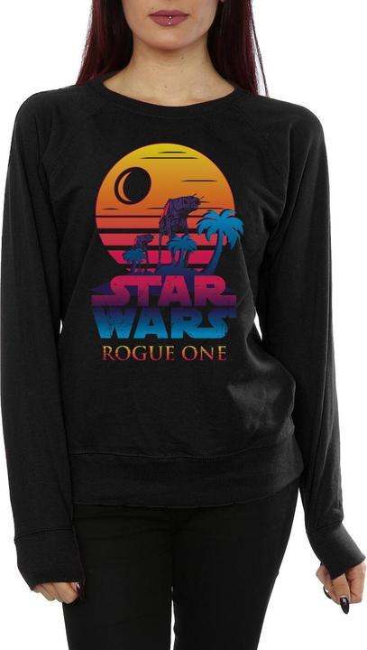 Actual product image Star Wars Womens/Ladies Rogue One Logo Sunset Sweatshirt (S)