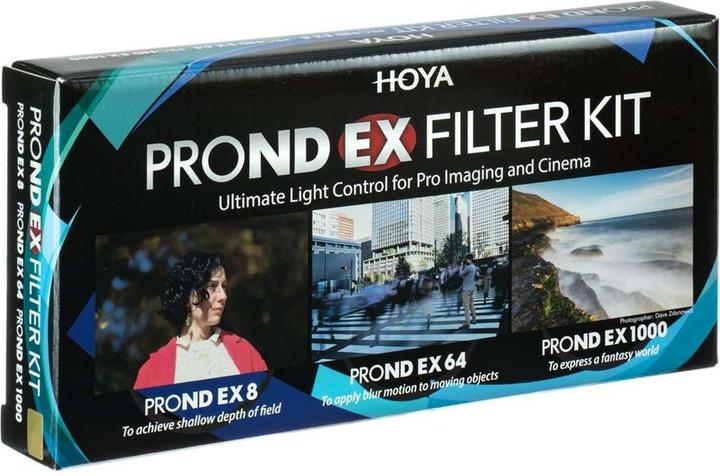 Immagine prodotto Hoya PRO ND EX Filter Kit 8/64/1000 (52 mm, Filtri grigi, 52 mm)