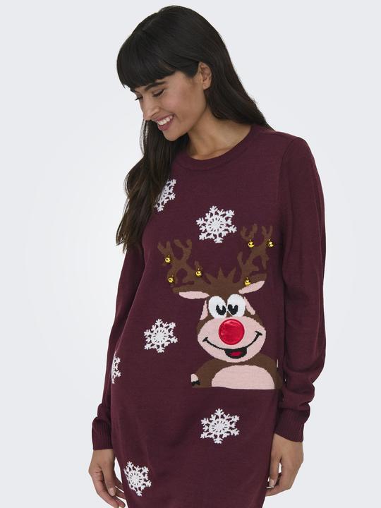 Actual product image Only Christmas print dress (S)