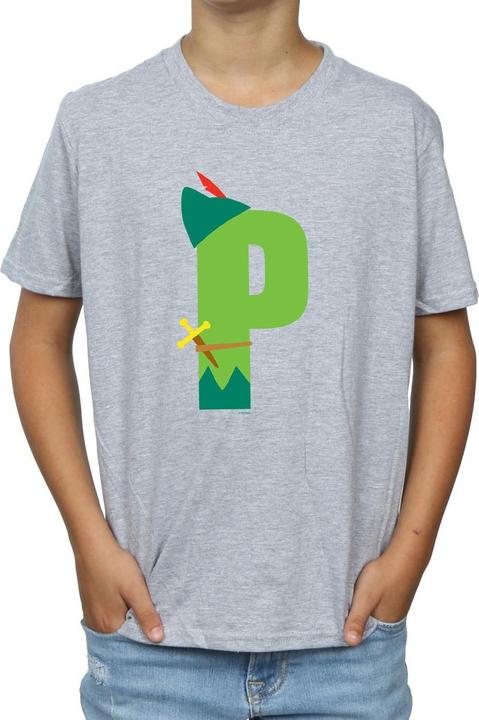 Produktbild Disney Alphabet P Is For Peter Pan TShirt Jungen (128)