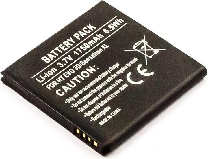 Produktbild AGI 89101 - Akku - HTC - Schwarz - Lithium-Ion (Li-Ion) - 1600 mAh - 3,7 V
