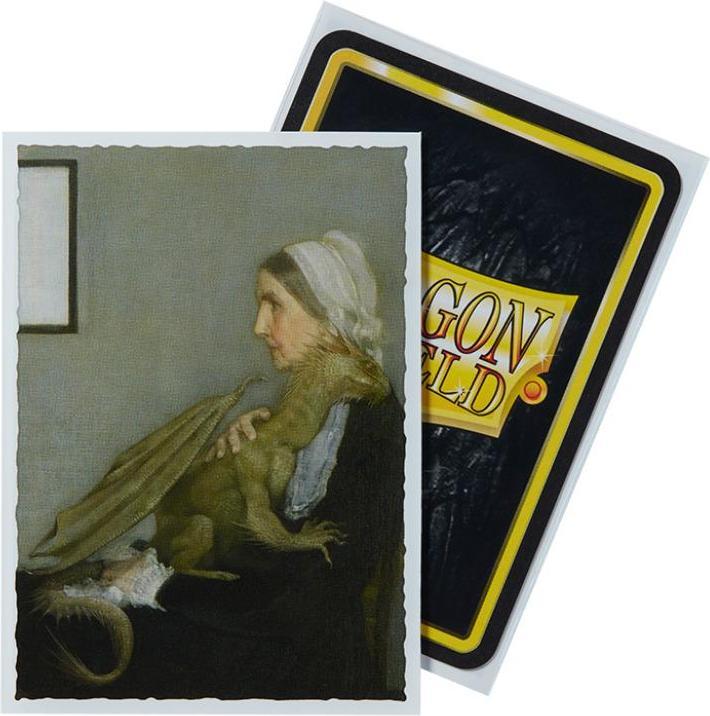 Produktbild Arcane Tinman ART12017 - Kunst Hüllen Classic - 'Whistlers Mother' (100), Schutzhülle für Karten