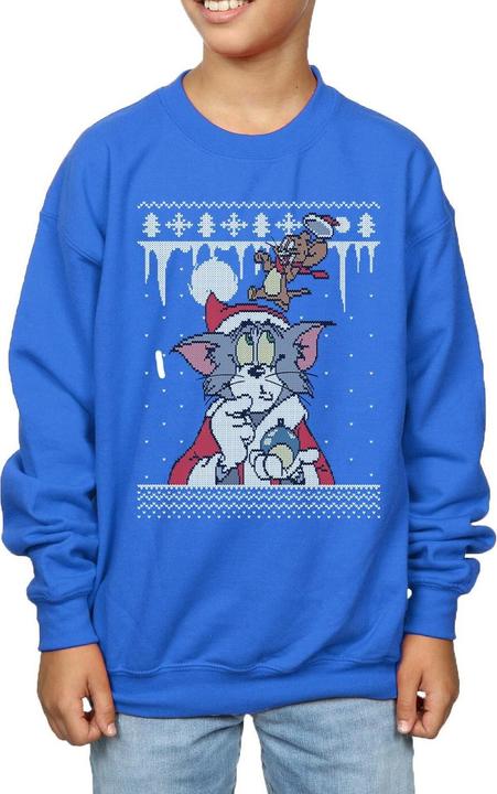 Image du produit Tom & Jerry - Sweat CHRISTMAS FAIR ISLE - Garçon (152, 158)