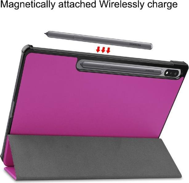 Produktbild MU Classic Dreifach faltbare Leder Hülle (Galaxy Tab S7 FE)