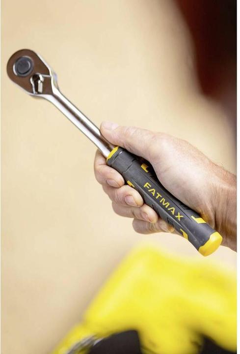 Produktbild Stanley Steckschlüsselsatz, 26-teilig, 1/2 Zoll, Typ Ratschen- und Steckschlüsselsatz von SAM, 1/2Z (25 mm, 31 mm, 18 mm, 28 mm, 17 mm, 8 mm, 16 mm, 34 mm, 23 mm, 33 mm, 11 mm, 20 mm, 29 mm, 19 mm, 32 mm, 10  mm, 15 mm, 22 mm, 21 mm, 30 mm, 14 mm, 27 mm, 12 mm, 9 mm, 26 mm, 24 mm, 13 mm)