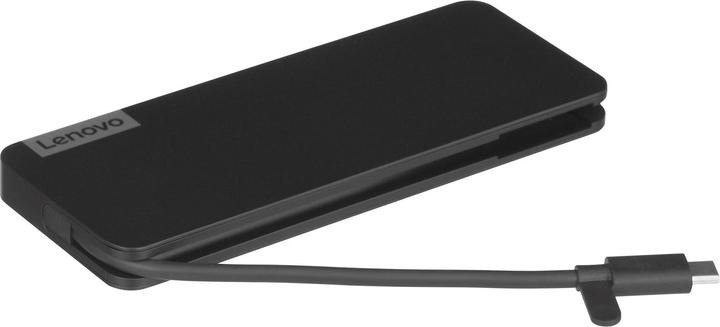 Actual product image Lenovo Usb-C Slim Travel (USB-C, 8 Ports)