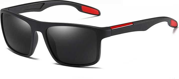 Immagine prodotto Techsuit - Sunglasses Polarised TR90 (MM101) - UV Protection - Matte Black / Red