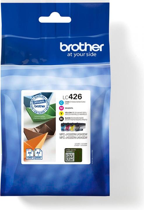 Actual product image Brother LC426VAL (M, C, Y, FC)