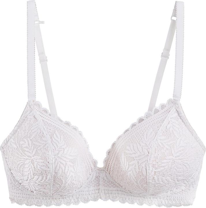 La Redoute Collections Volumen-BH aus Recycling-Spitze