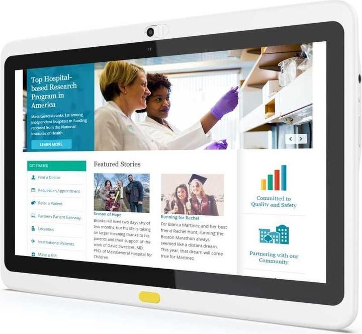 Immagine prodotto Allnet Tablet medico PoE da 13 pollici con RK3568 Android 11 4GB/16GB (13", 16 GB)