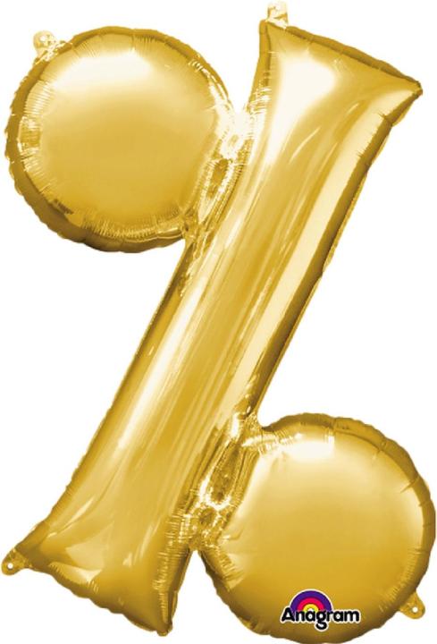 Immagine prodotto Anagram Palloncino a forma di pallone d'oro a forma di (1 x)