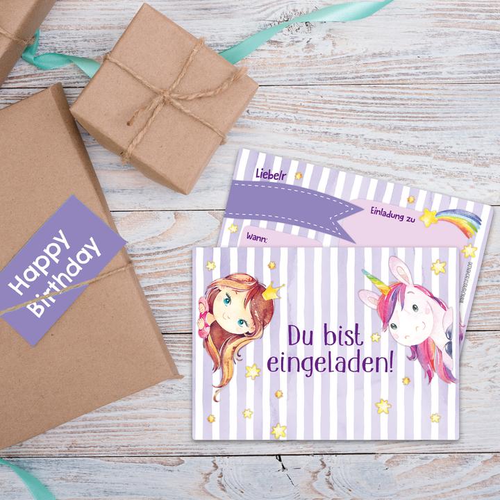 Image du produit Papierdrachen 12 cartes d'invitation (12 pcs)