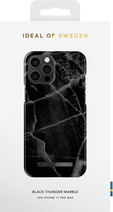 Immagine prodotto iDeal Of Sweden Designer Copertina rigida in marmo nero Thunder (Apple iPhone 12 Pro Max)
