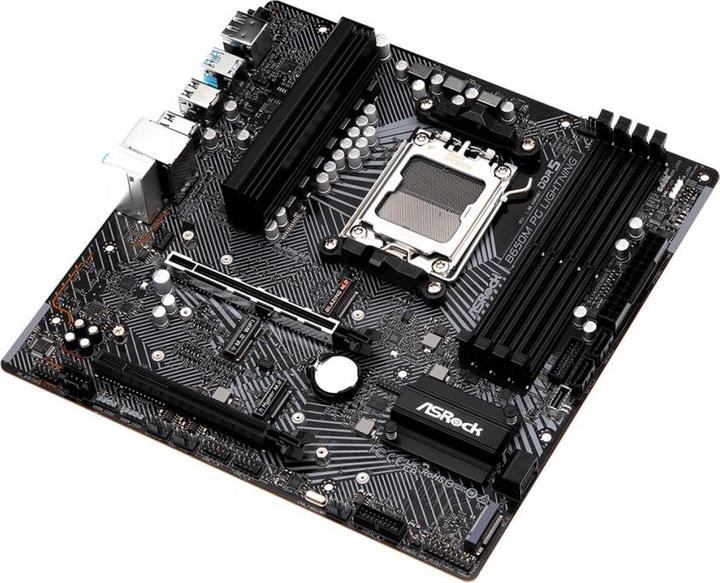 Immagine prodotto AsRock B650M PG Lightning AM5 mATX DDR5 (AM5, AMD B650, mATX)