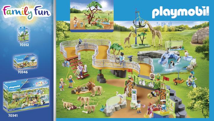 Produktbild Playmobil Kleine Pandas im Freigehege (70344, Playmobil Family Fun)