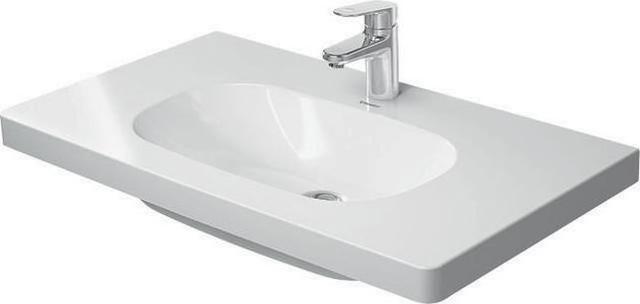 Image du produit Duravit Lavabo pour meuble D-CODE MED sans robinetterie m HLB 850x480mm 1 trou de robinetterie blanc (480 mm, 850 mm)
