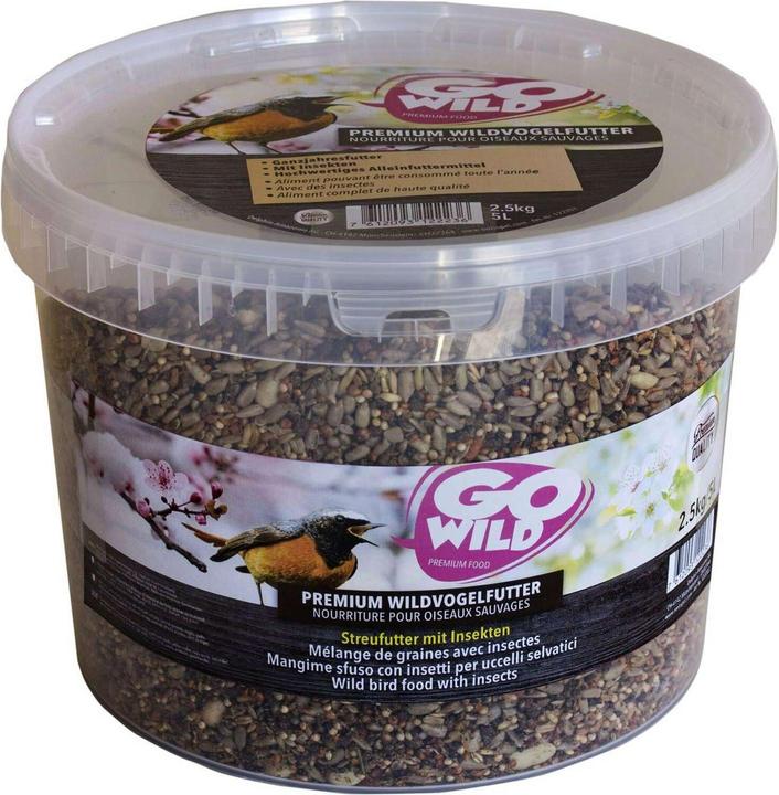 GoWild Alimentazione della paglia con insetti (1 x, 2.50 kg)