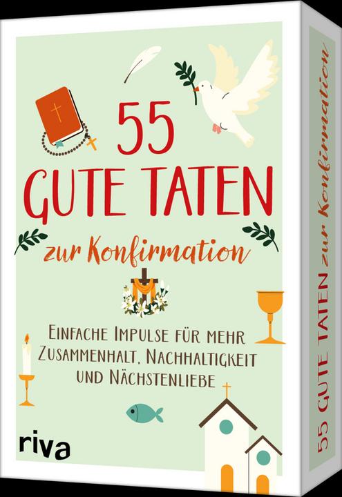 Actual product image Graf:55 gute Taten zur Konfirmation (German, Count, Carolina, 2025)