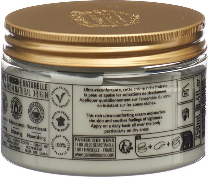 Image du produit Panier des Sens Crème Corporelle Apaisante à l'Amande Ultra Hydratante - 250ml (Crème pour le corps, 250 ml)