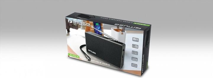 Image du produit Muse M-030R Black, 2-band portable radio (MF, FM)