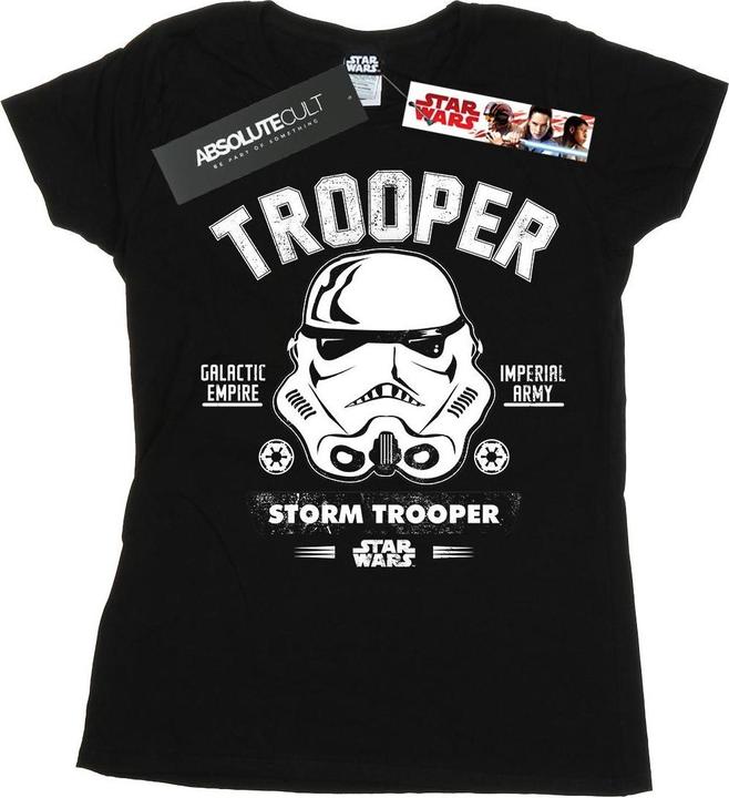 Immagine prodotto Star Wars Stormtrooper Collegiate Maglietta Donna (XXL)