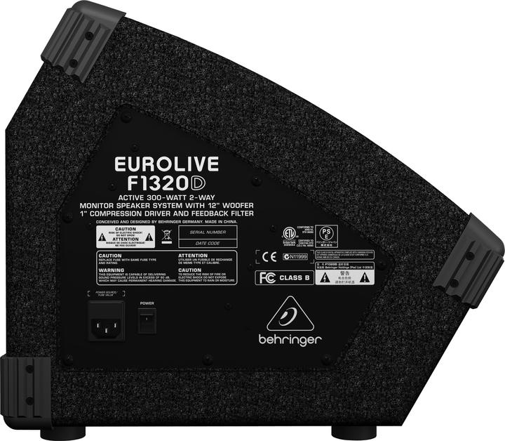 Image du produit Behringer Eurolive F1320D Moniteur PA (Passif, 1 pièce, 1x 160 W)