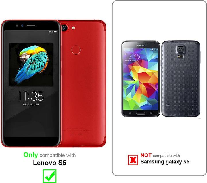 Image du produit Cadorabo Coque pour Lenovo S5 universel avec Clip (Lenovo S5 Pro)