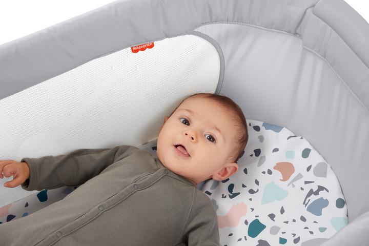 Produktbild Mattel 3-in-1 Zusammenklappbares Beistellbettchen