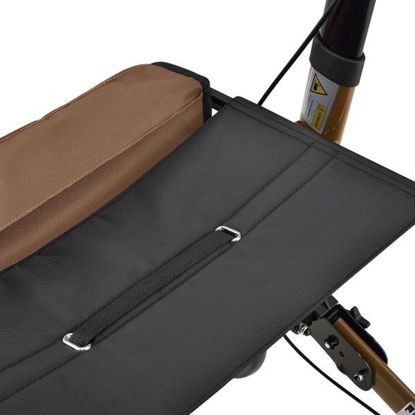 Immagine prodotto Juskys Rollator pieghevole Vital con seggiolino e borsa per la spesa