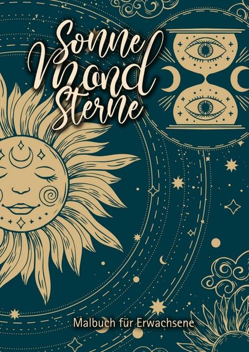 Immagine prodotto Sonne Mond Sterne Malbuch für Erwachsene