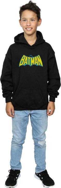 Actual product image Boys Batman Retro Logo Hoodie (128)