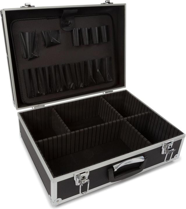 Produktbild Velleman WERKZEUGKOFFER MIT ALUMINIUMRAHMEN - 455 x 330 x 152 mm - SCHWARZ