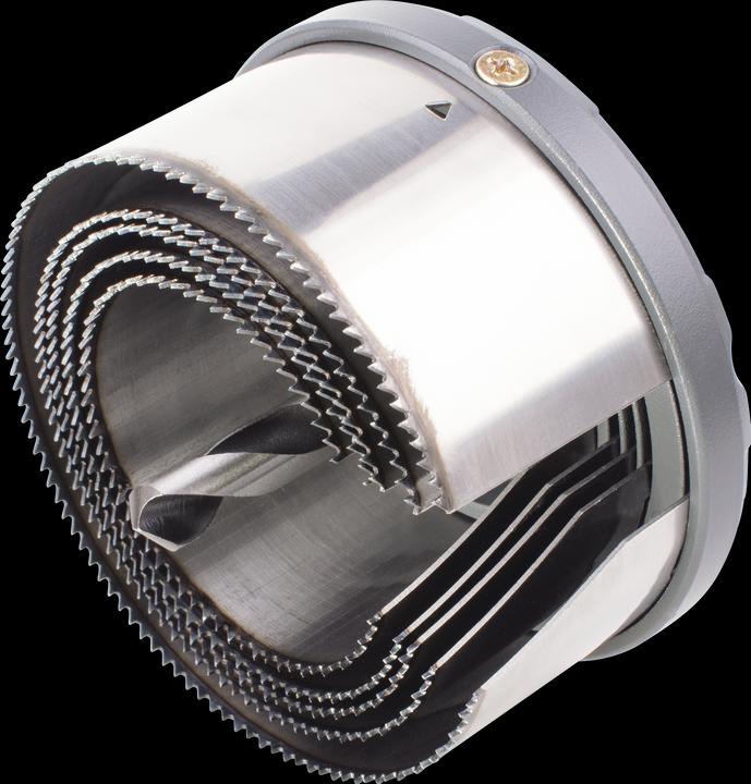 Produktbild wolfcraft wolfcraft 1 Super-Lochsägen-Set ø60,68,74,80,95mm (10 mm)