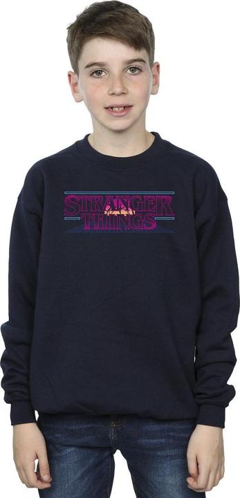 Produktbild Netflix Stranger Things Retro Title Sweatshirt Jungen (128)